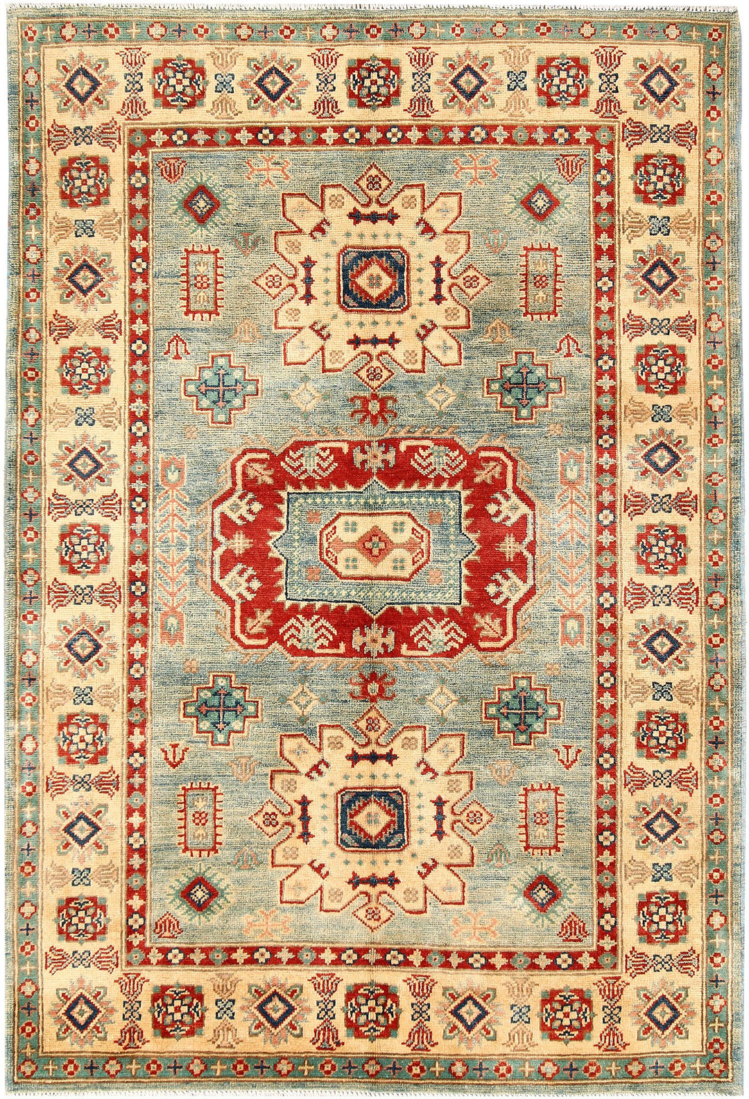 Kazak 4' x 5' 10 - No. 61657 - ALRUG Rug Store