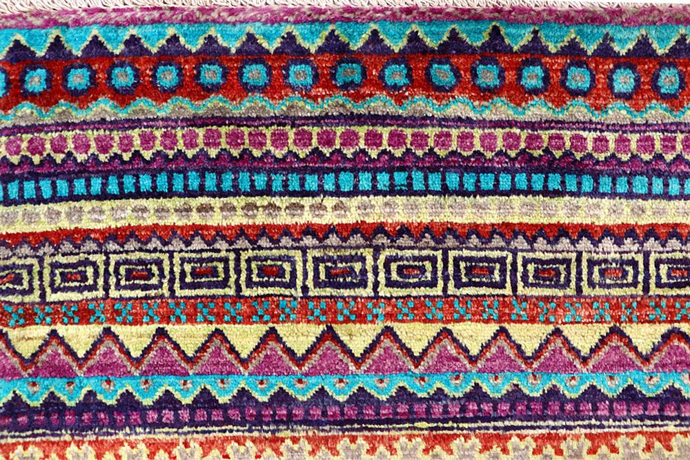 Gabbeh 3' 3 x 10' 1 - No. 61701 - ALRUG Rug Store