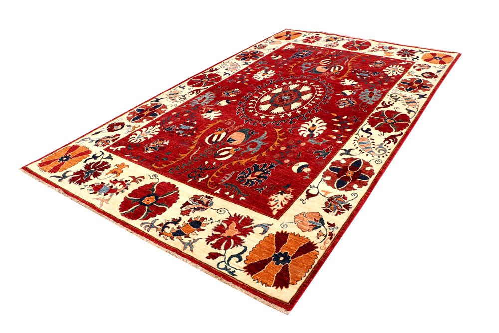 Suzani 6' 5 x 10' 7 - No. 61728 - ALRUG Rug Store