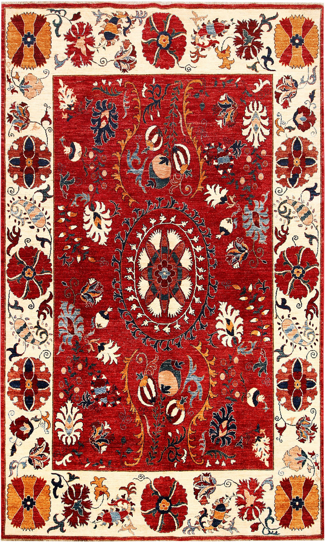 Suzani 6' 5 x 10' 7 - No. 61728 - ALRUG Rug Store