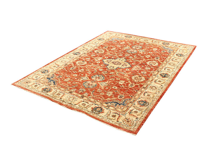 Tomato Serapi 4' 11 x 6' 6 - No. 61759 - ALRUG Rug Store