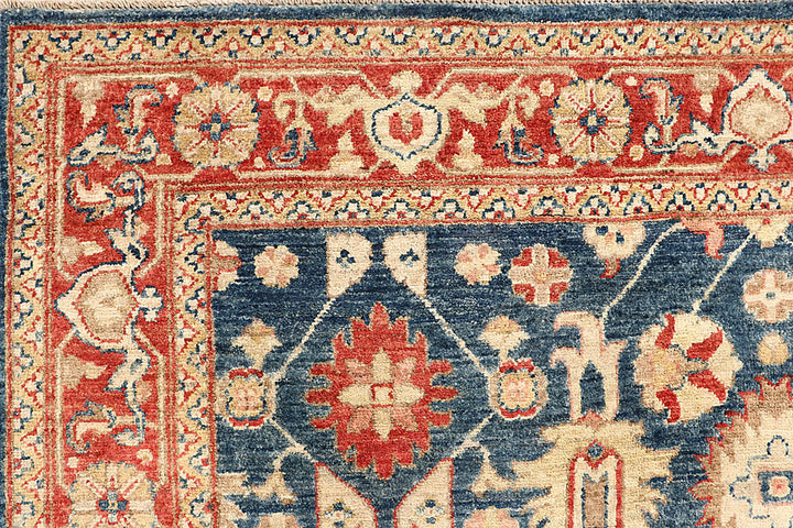 Steel Blue Serapi 4' 9 x 6' 8 - No. 61760 - ALRUG Rug Store