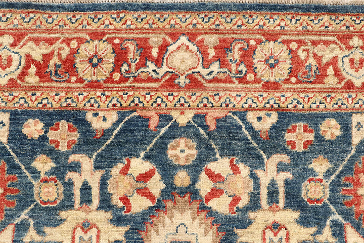 Steel Blue Serapi 4' 9 x 6' 8 - No. 61760 - ALRUG Rug Store