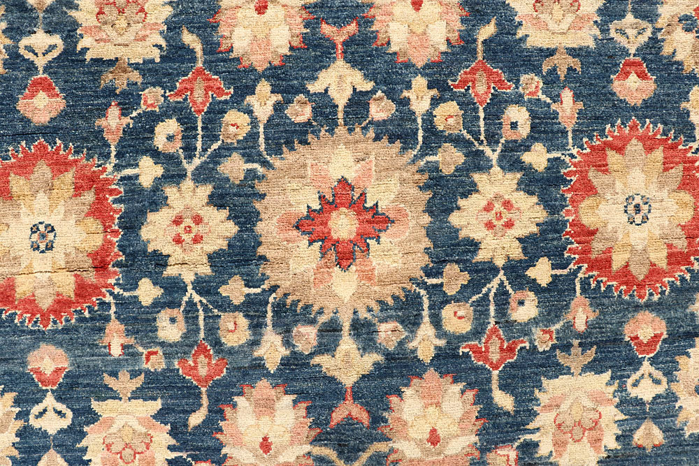 Steel Blue Serapi 4' 9 x 6' 8 - No. 61760 - ALRUG Rug Store