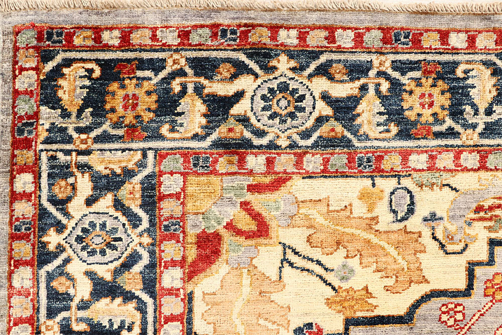 Silver Serapi 5' x 6' 6 - No. 61761 - ALRUG Rug Store