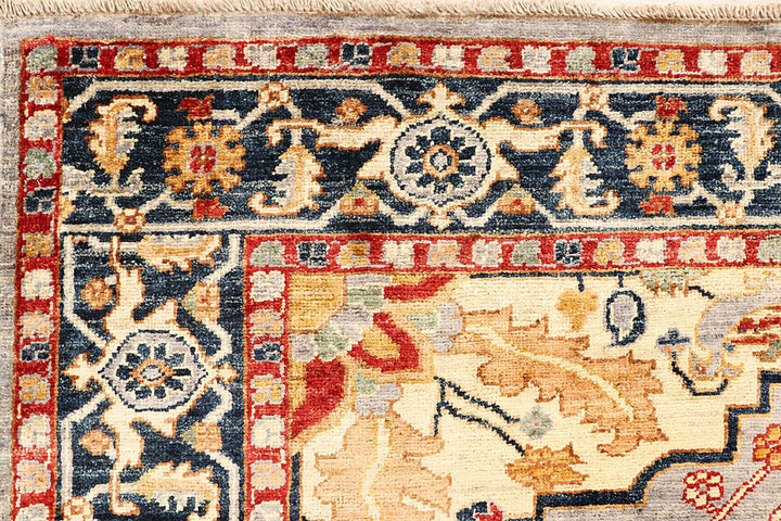 Silver Serapi 5' x 6' 6 - No. 61761 - ALRUG Rug Store