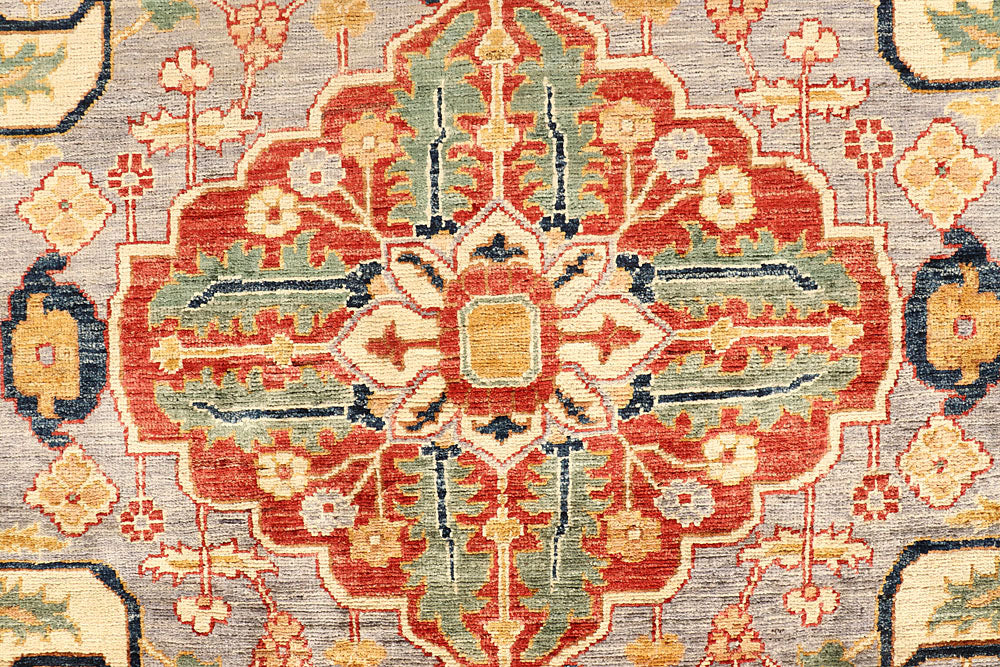 Silver Serapi 5' x 6' 6 - No. 61761 - ALRUG Rug Store