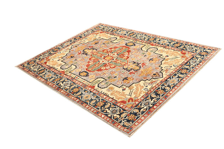 Silver Serapi 5' x 6' 6 - No. 61761 - ALRUG Rug Store