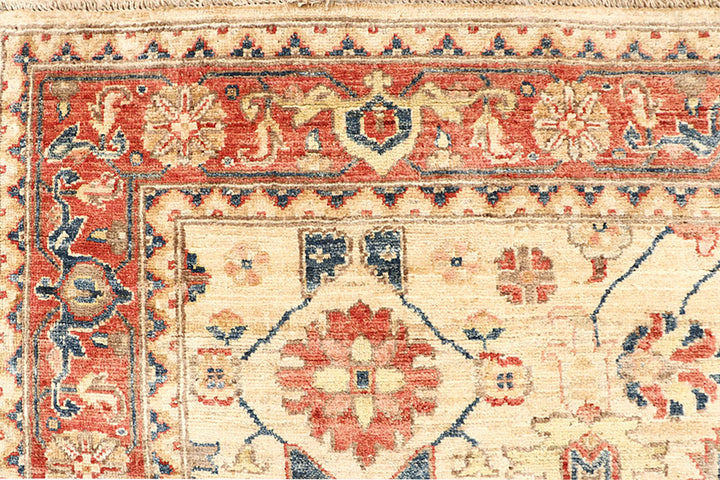 Navajo White Serapi 4' 11 x 6' 5 - No. 61762 - ALRUG Rug Store