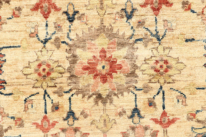 Navajo White Serapi 4' 11 x 6' 5 - No. 61762 - ALRUG Rug Store