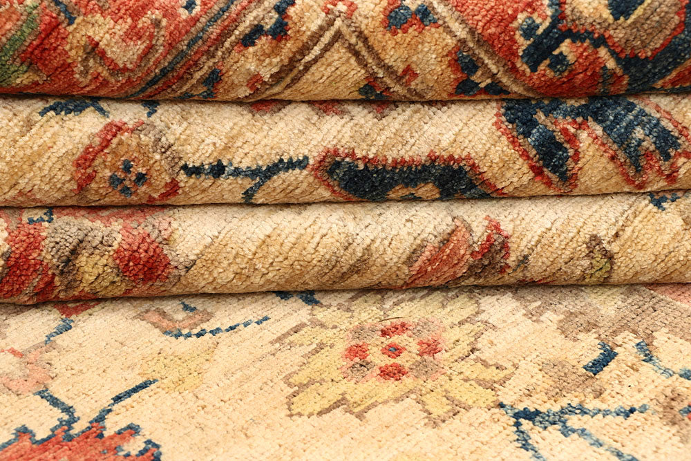 Navajo White Serapi 4' 11 x 6' 5 - No. 61762 - ALRUG Rug Store