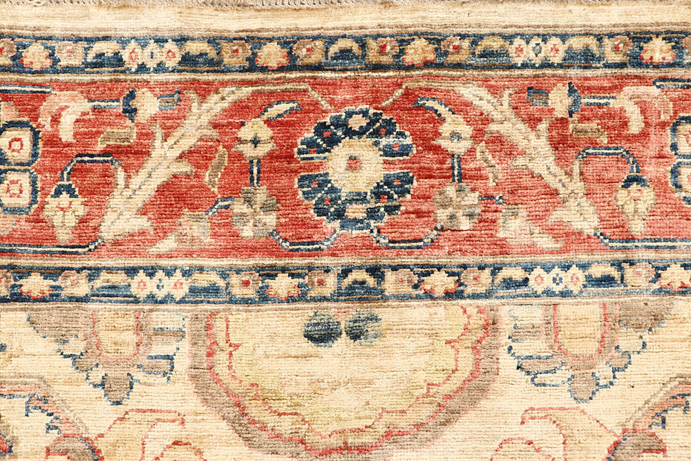 Navajo White Oushak 3' 10 x 6' 2 - No. 61764 - ALRUG Rug Store