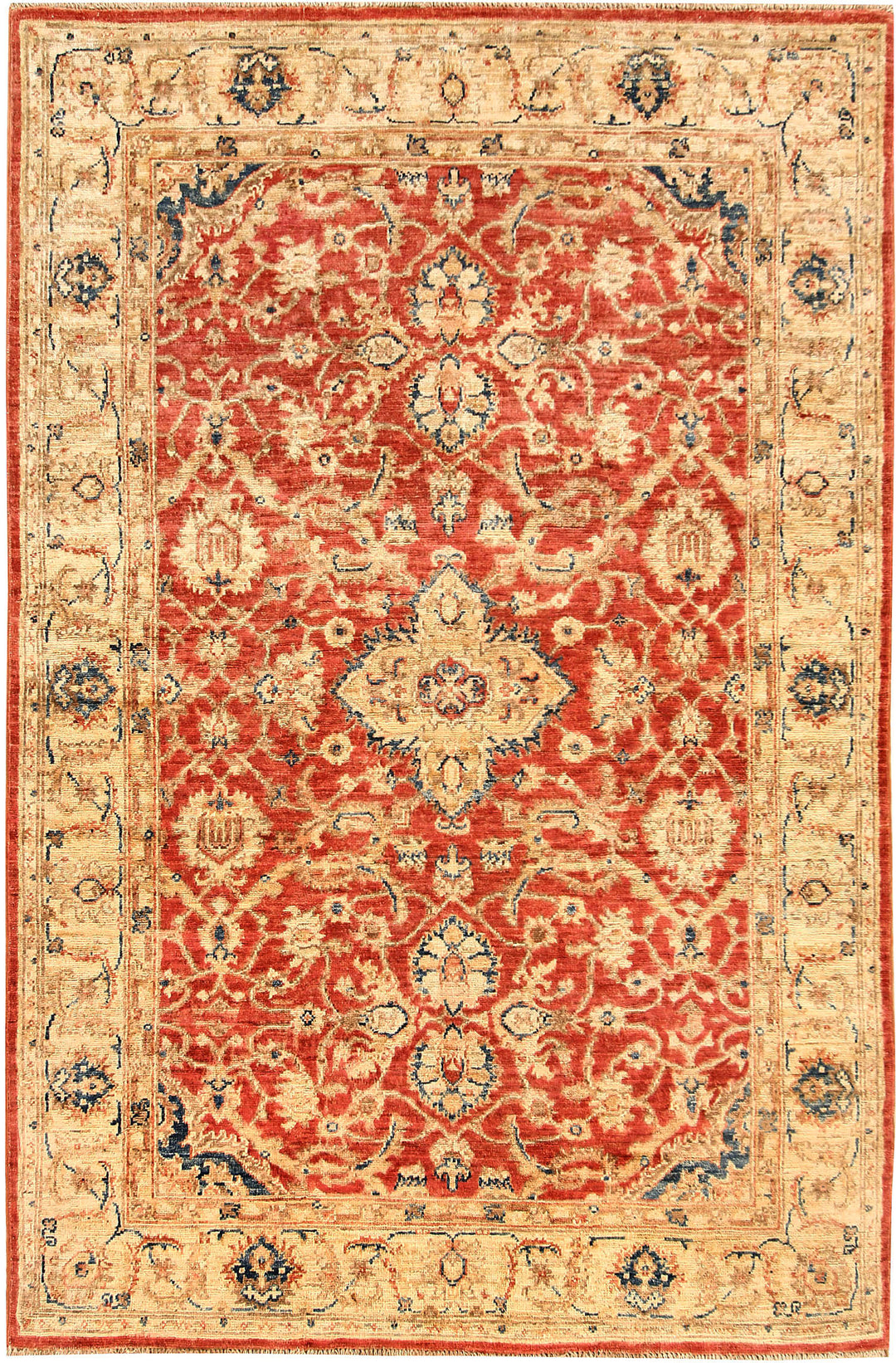 Tomato Serapi 3' 11 x 5' 11 - No. 61765 - ALRUG Rug Store