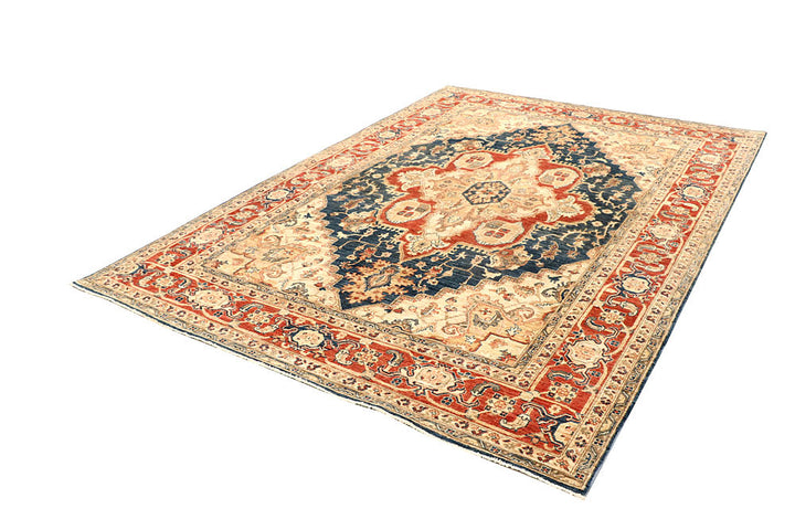 Midnight Blue Serapi 6' 6 x 9' 7 - No. 61768 - ALRUG Rug Store