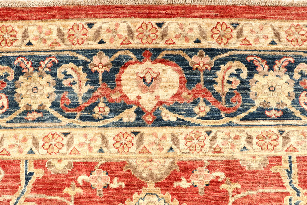 Tomato Serapi 6' 8 x 9' 4 - No. 61770 - ALRUG Rug Store