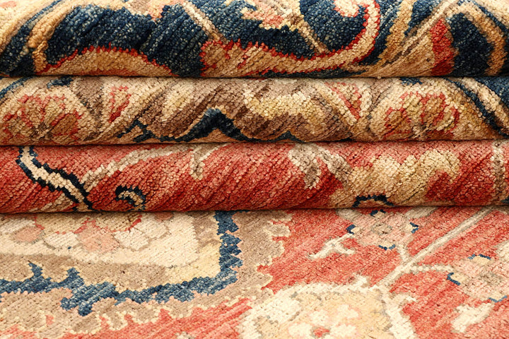 Tomato Serapi 6' 8 x 9' 4 - No. 61770 - ALRUG Rug Store