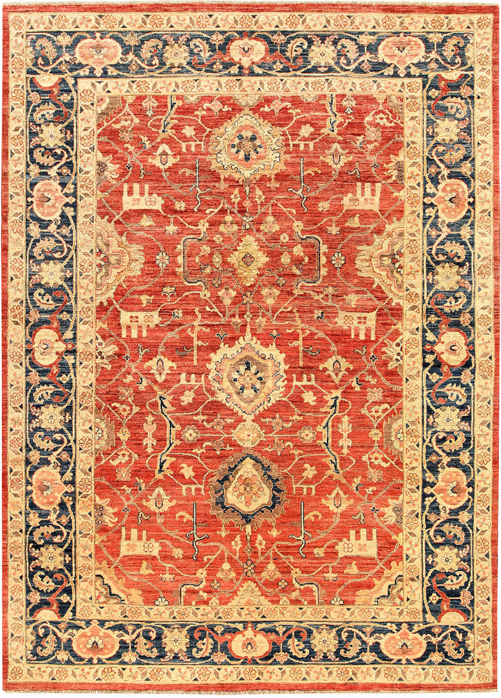 Tomato Serapi 6' 8 x 9' 4 - No. 61770 - ALRUG Rug Store