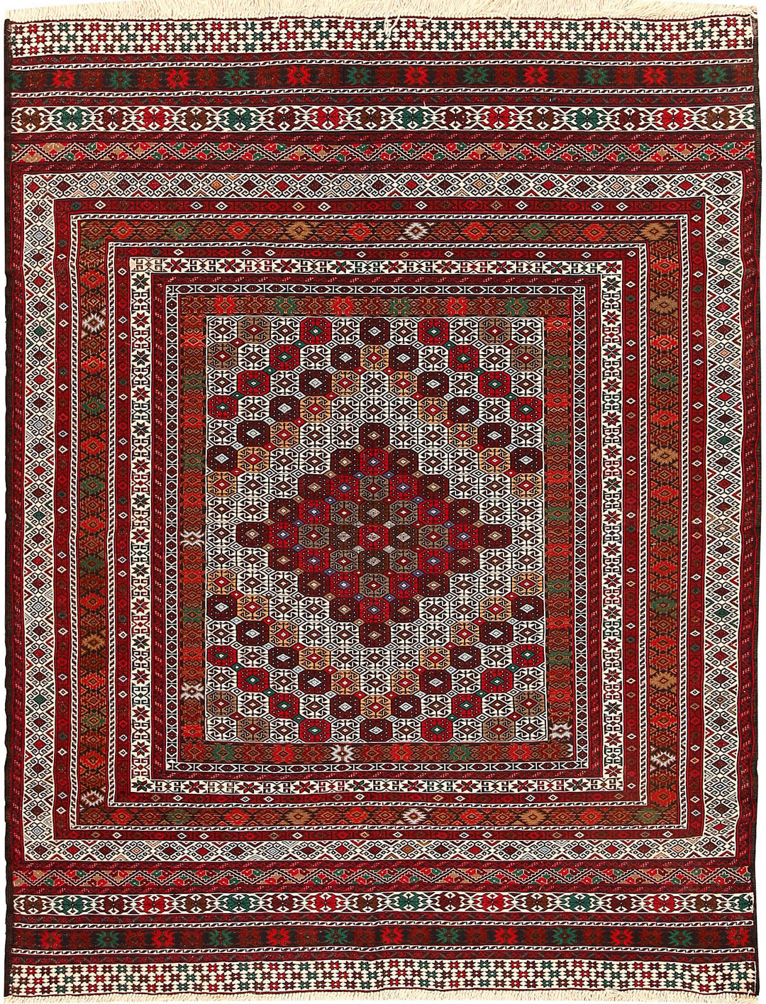 Mashwani 4' 2 x 5' 4 - No. 61778 - ALRUG Rug Store
