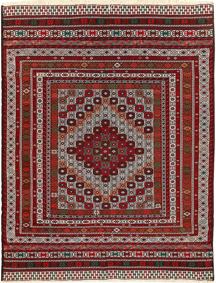 Mashwani 4' 2 x 5' 4 - No. 61778 - ALRUG Rug Store