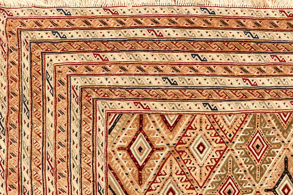 Multi Colored Mashwani 5' 3 x 6' 5 - No. 61779 - ALRUG Rug Store