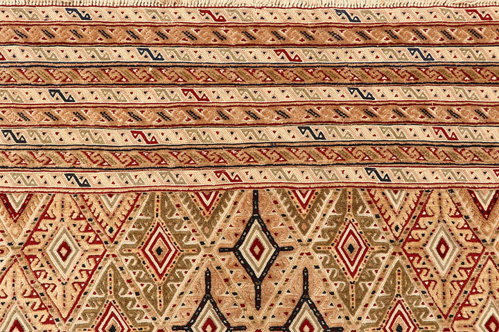 Multi Colored Mashwani 5' 3 x 6' 5 - No. 61779 - ALRUG Rug Store
