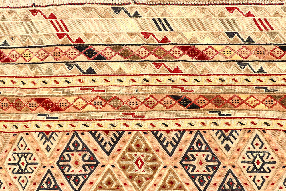 Multi Colored Mashwani 5' 2 x 6' 5 - No. 61782 - ALRUG Rug Store