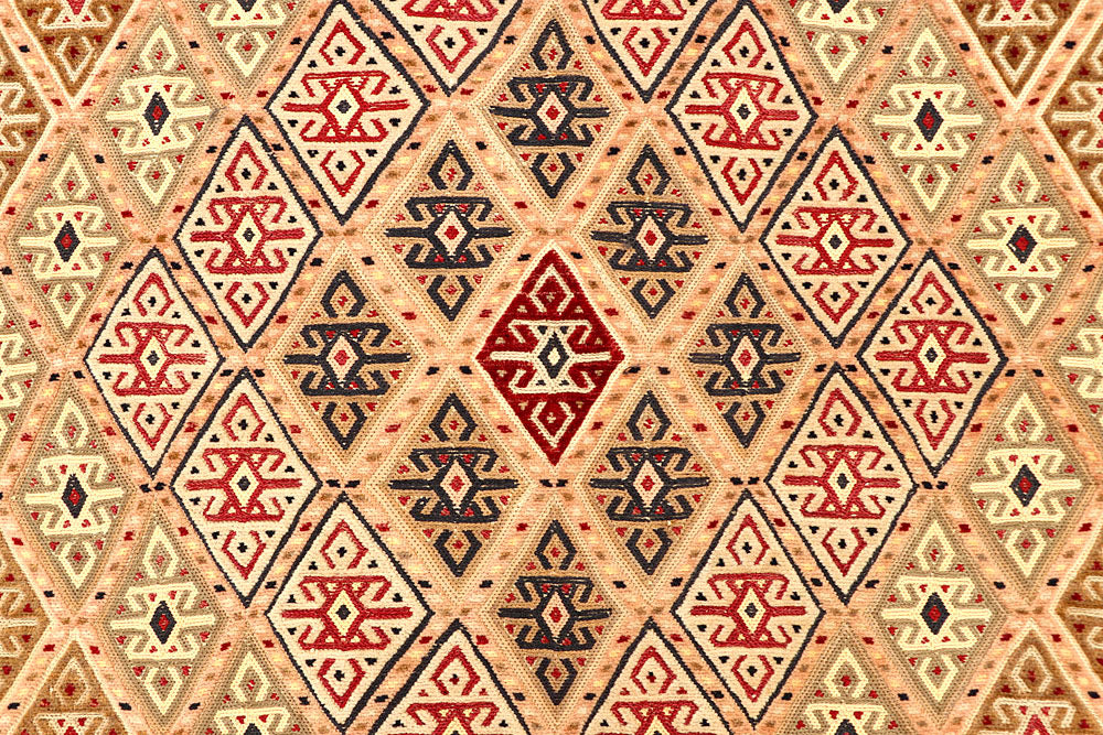 Multi Colored Mashwani 5' 2 x 6' 5 - No. 61782 - ALRUG Rug Store