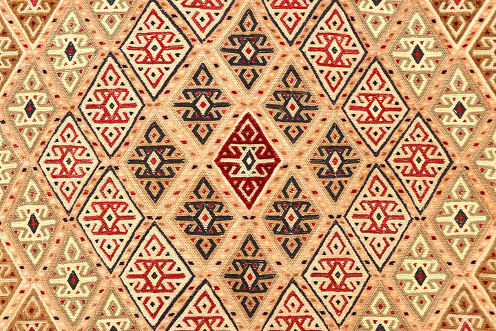 Multi Colored Mashwani 5' 2 x 6' 5 - No. 61782 - ALRUG Rug Store