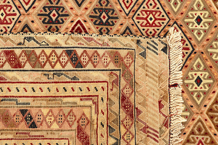 Multi Colored Mashwani 5' 2 x 6' 5 - No. 61782 - ALRUG Rug Store