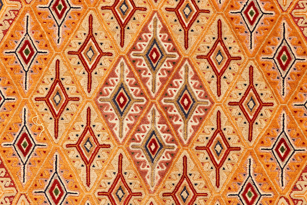 Multi Colored Mashwani 4' 11 x 5' 11 - No. 61784 - ALRUG Rug Store