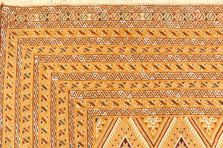 Multi Colored Mashwani 7' 2 x 9' - No. 61785 - ALRUG Rug Store