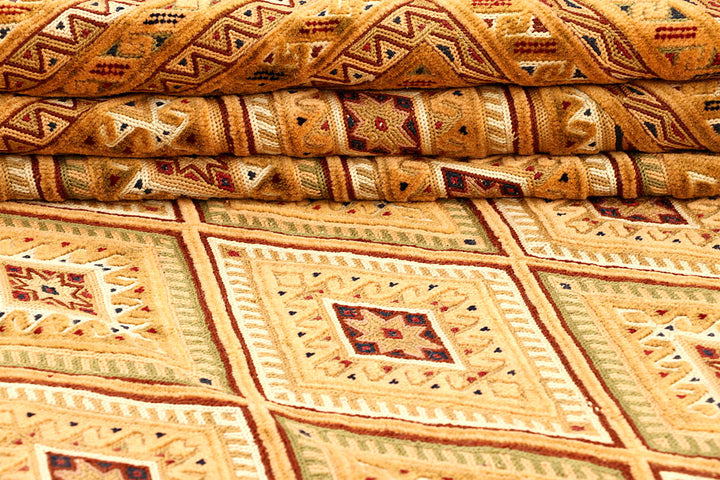 Multi Colored Mashwani 7' 2 x 9' - No. 61785 - ALRUG Rug Store