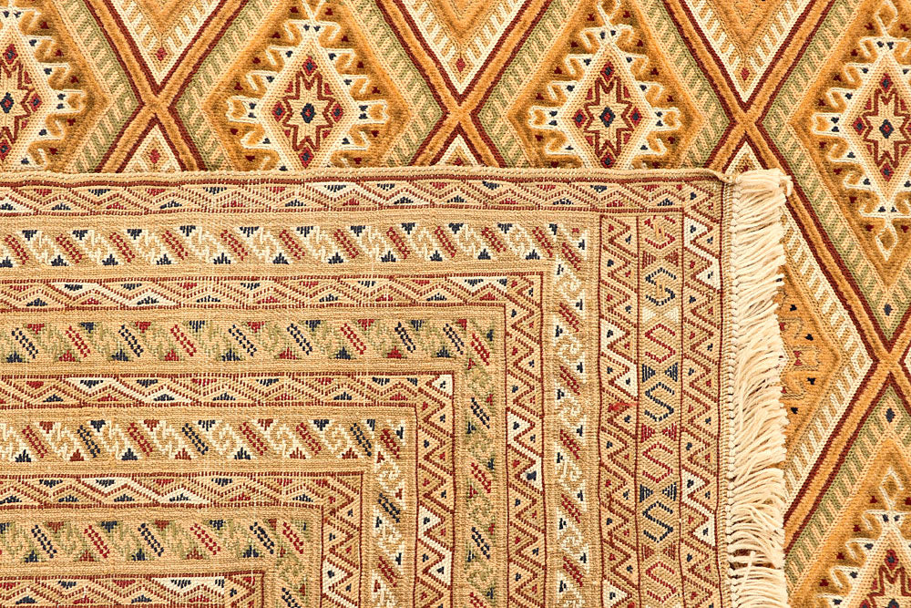 Multi Colored Mashwani 7' 2 x 9' - No. 61785 - ALRUG Rug Store