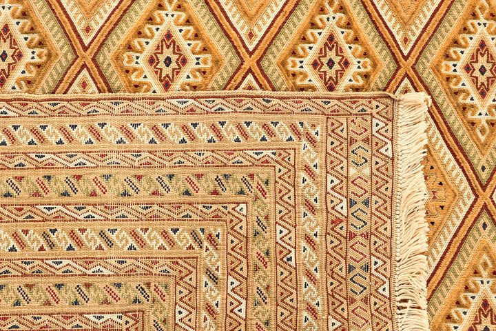 Multi Colored Mashwani 7' 2 x 9' - No. 61785 - ALRUG Rug Store