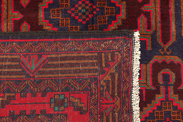 Multi Colored Baluchi 6' 1 x 9' 5 - No. 61799 - ALRUG Rug Store