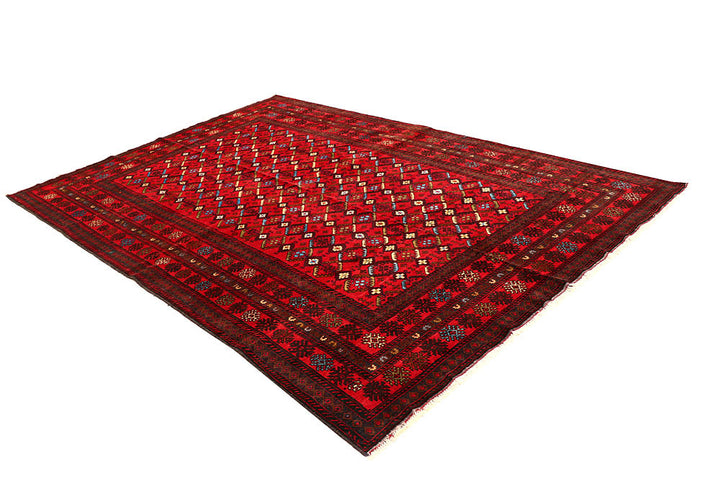 Multi Colored Baluchi 6' 4 x 9' 5 - No. 61801 - ALRUG Rug Store