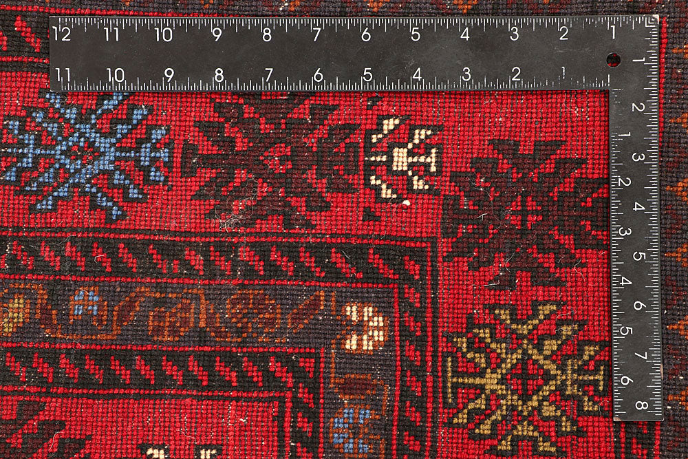 Multi Colored Baluchi 6' 4 x 9' 5 - No. 61801 - ALRUG Rug Store