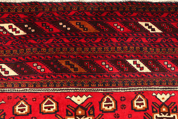 Multi Colored Baluchi 6' 9 x 10' 4 - No. 61802 - ALRUG Rug Store