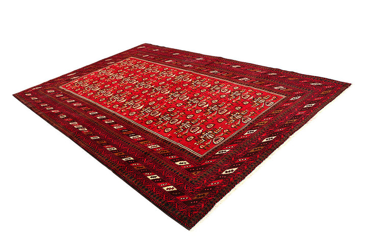 Multi Colored Baluchi 6' 9 x 10' 4 - No. 61802 - ALRUG Rug Store