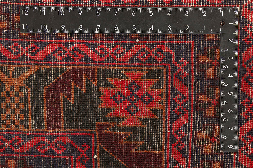 Multi Colored Baluchi 6' 9 x 10' - No. 61803 - ALRUG Rug Store