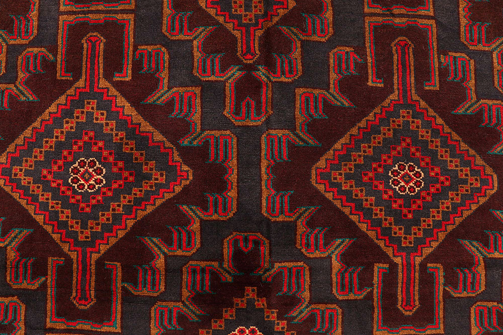 Multi Colored Baluchi 5' 11 x 9' 7 - No. 61804 - ALRUG Rug Store