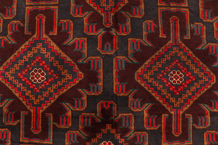 Multi Colored Baluchi 5' 11 x 9' 7 - No. 61804 - ALRUG Rug Store