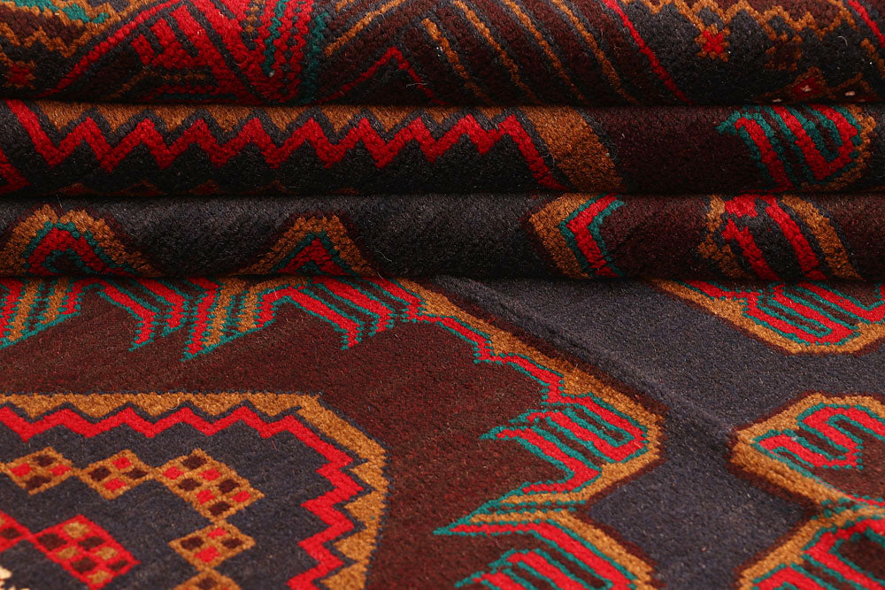 Multi Colored Baluchi 5' 11 x 9' 7 - No. 61804 - ALRUG Rug Store