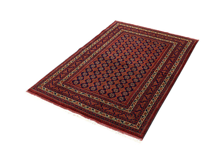 Multi Colored Baluchi 3' 3 x 4' 10 - No. 61807 - ALRUG Rug Store