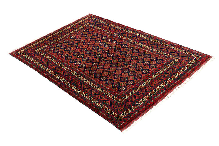 Multi Colored Baluchi 3' 3 x 4' 10 - No. 61807 - ALRUG Rug Store