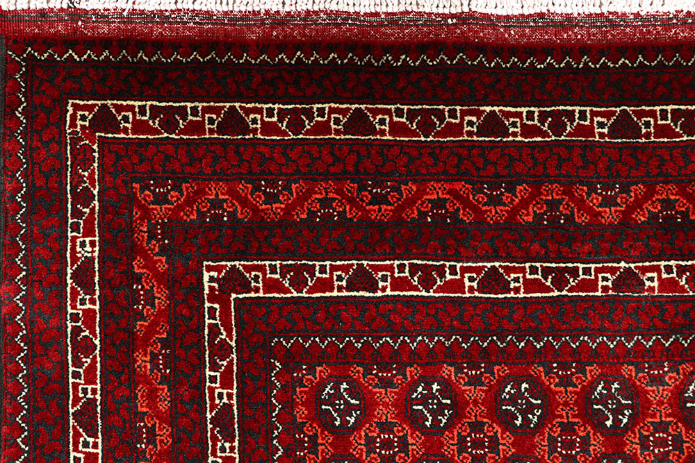 Multi Colored Baluchi 3' 3 x 4' 9 - No. 61808 - ALRUG Rug Store