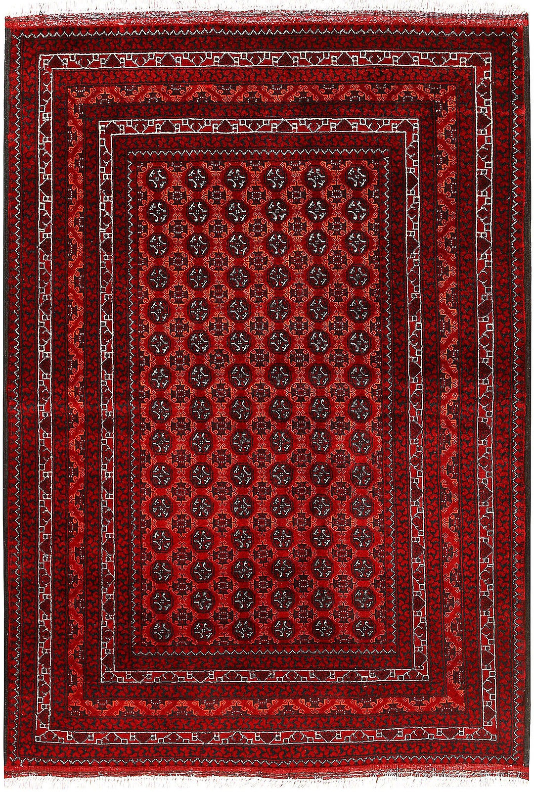 Multi Colored Baluchi 3' 3 x 4' 9 - No. 61808 - ALRUG Rug Store