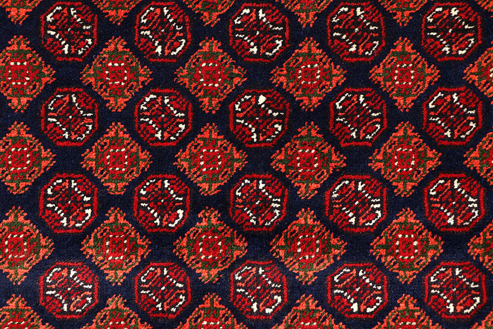 Multi Colored Baluchi 3' 5 x 4' 11 - No. 61809 - ALRUG Rug Store