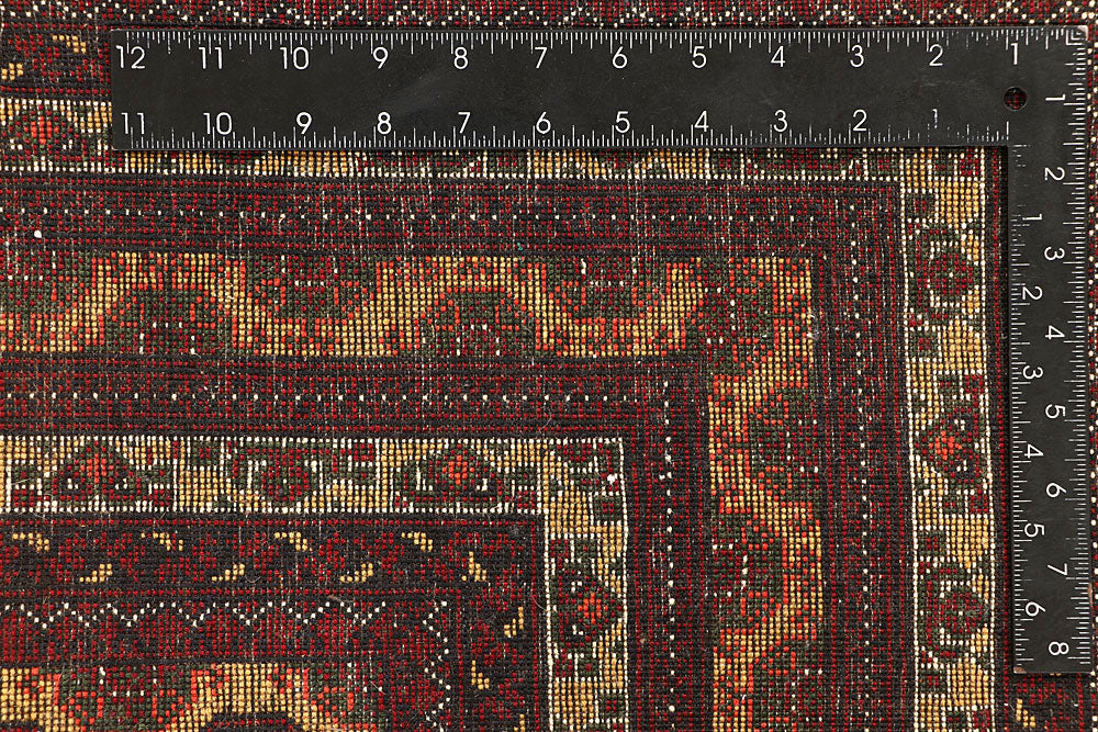 Multi Colored Baluchi 3' 3 x 4' 11 - No. 61811 - ALRUG Rug Store