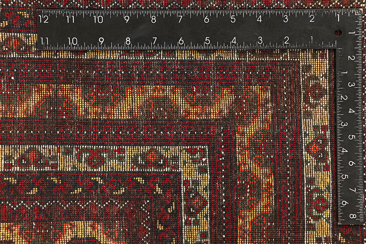 Multi Colored Baluchi 3' 3 x 4' 11 - No. 61811 - ALRUG Rug Store